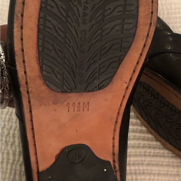 Cole Haan Black Leather Loafers (Country) - Picture 9 of 13